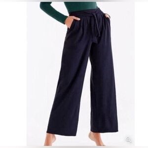 Rare! Aday Navy Snap it Up Pants XS